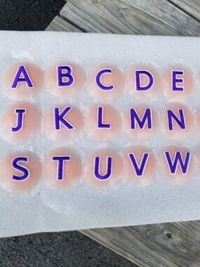 Mind Your "P's" & "Q's" To The ["R" & "S"] "T" Lettering Pasties Sets